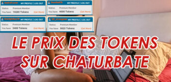 What is the price of Tokens / Chips on Chaturbate?